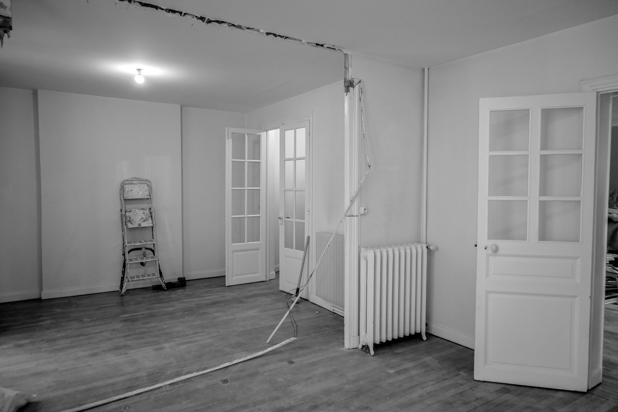 État avant travaux d'un bien ancien